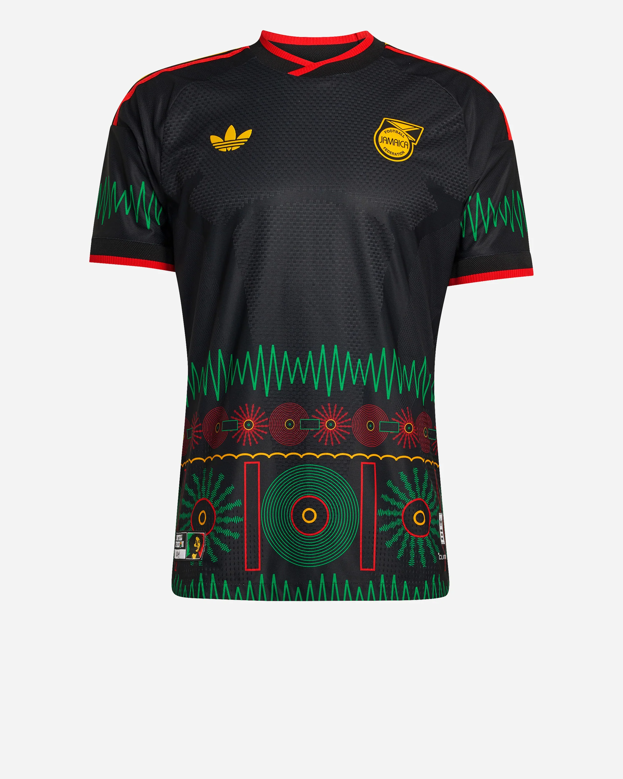 Jamaica 26 x Bob Marley Away Authentic Jersey