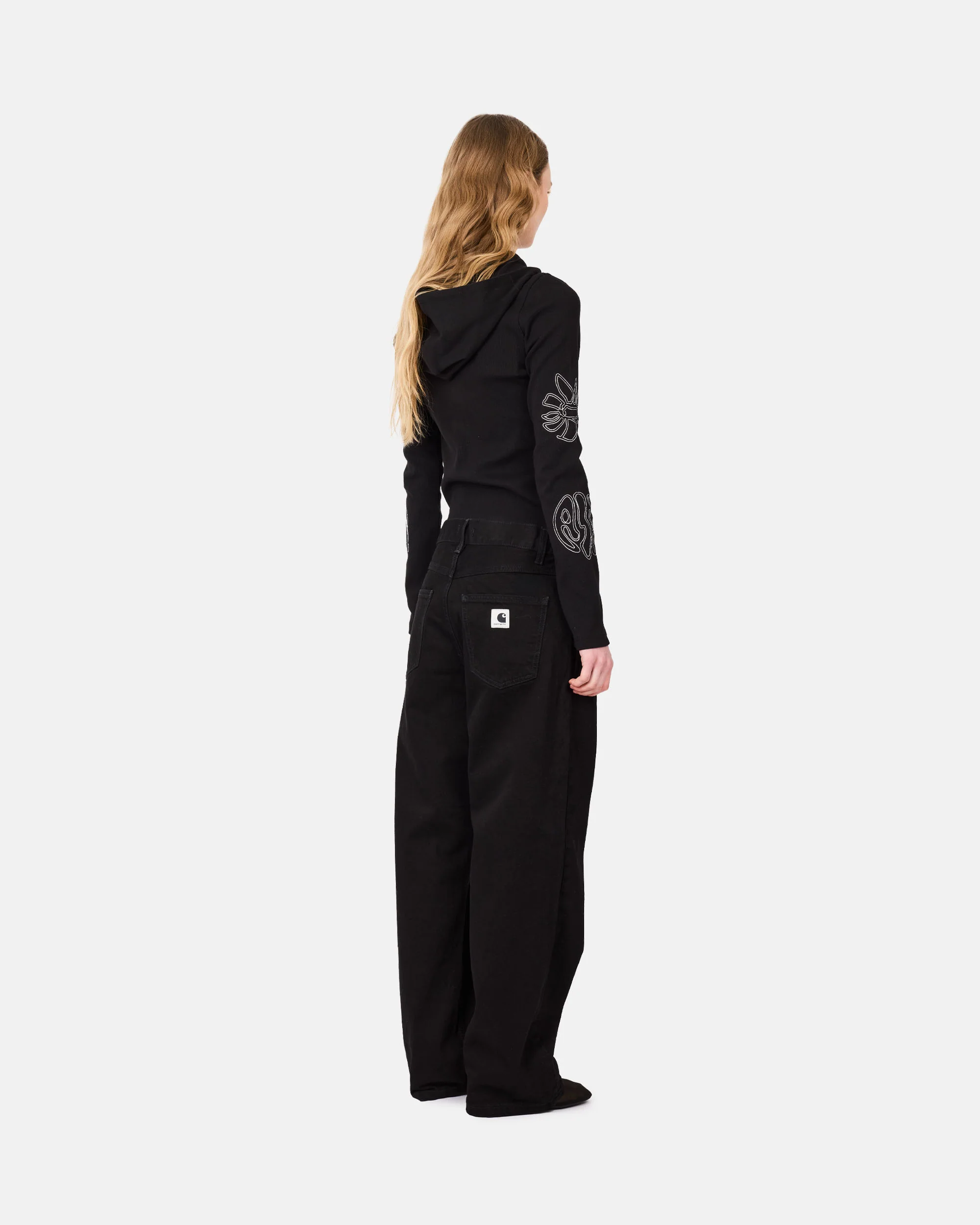 Nortey Rib Jersey Hoodie - Image 4