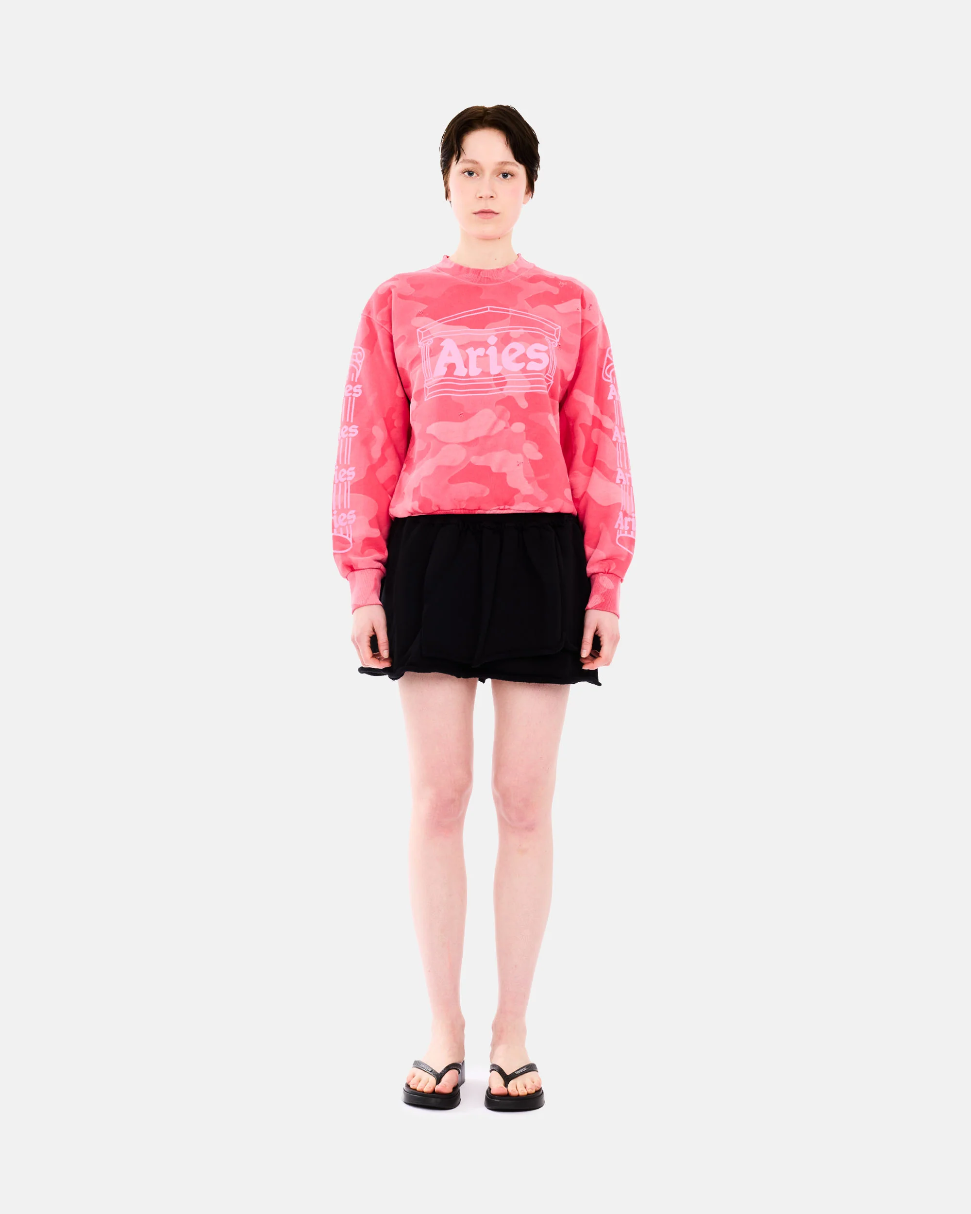 Aged Column Camo Sweat - Image 5