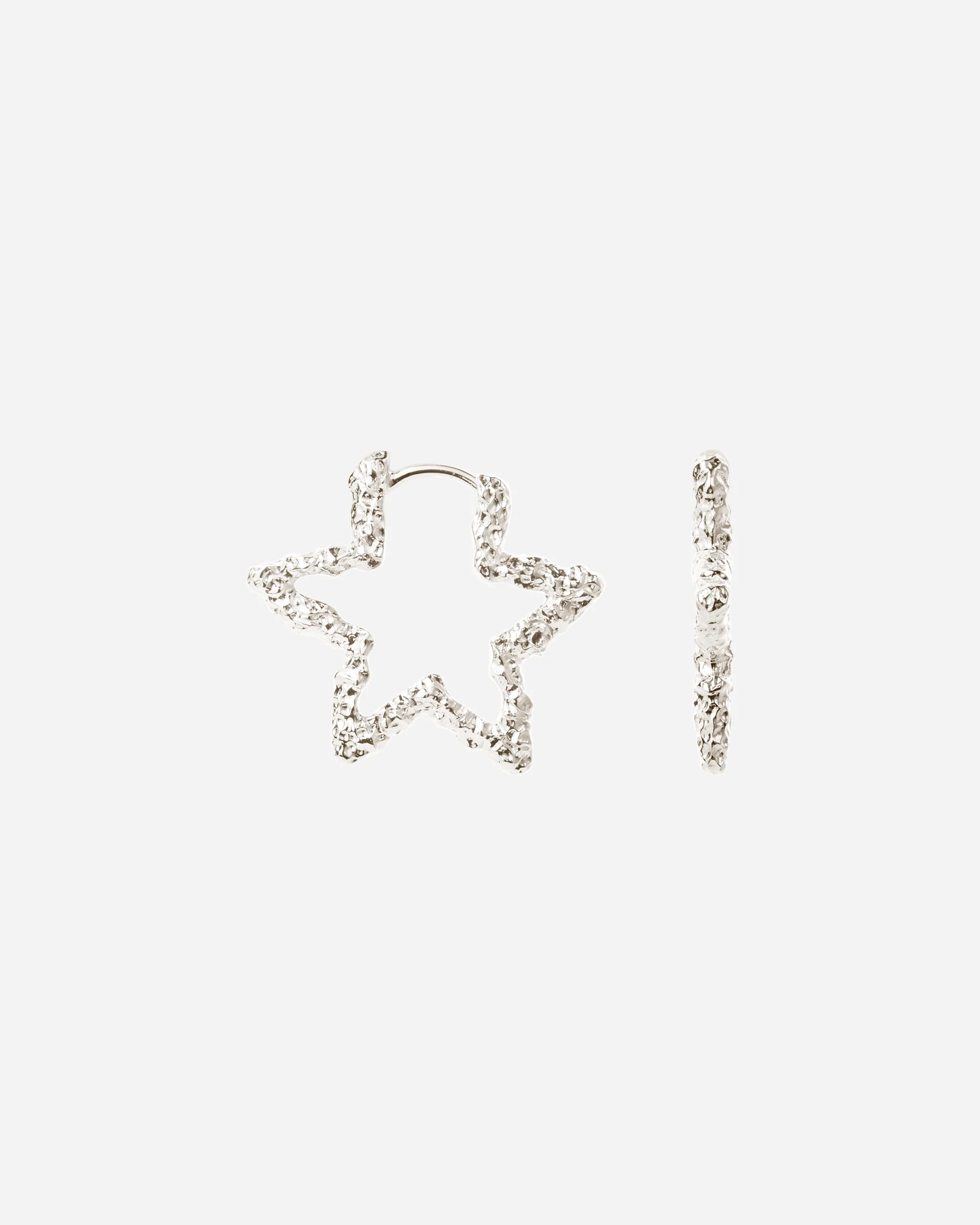 Star Sparkly Hoops