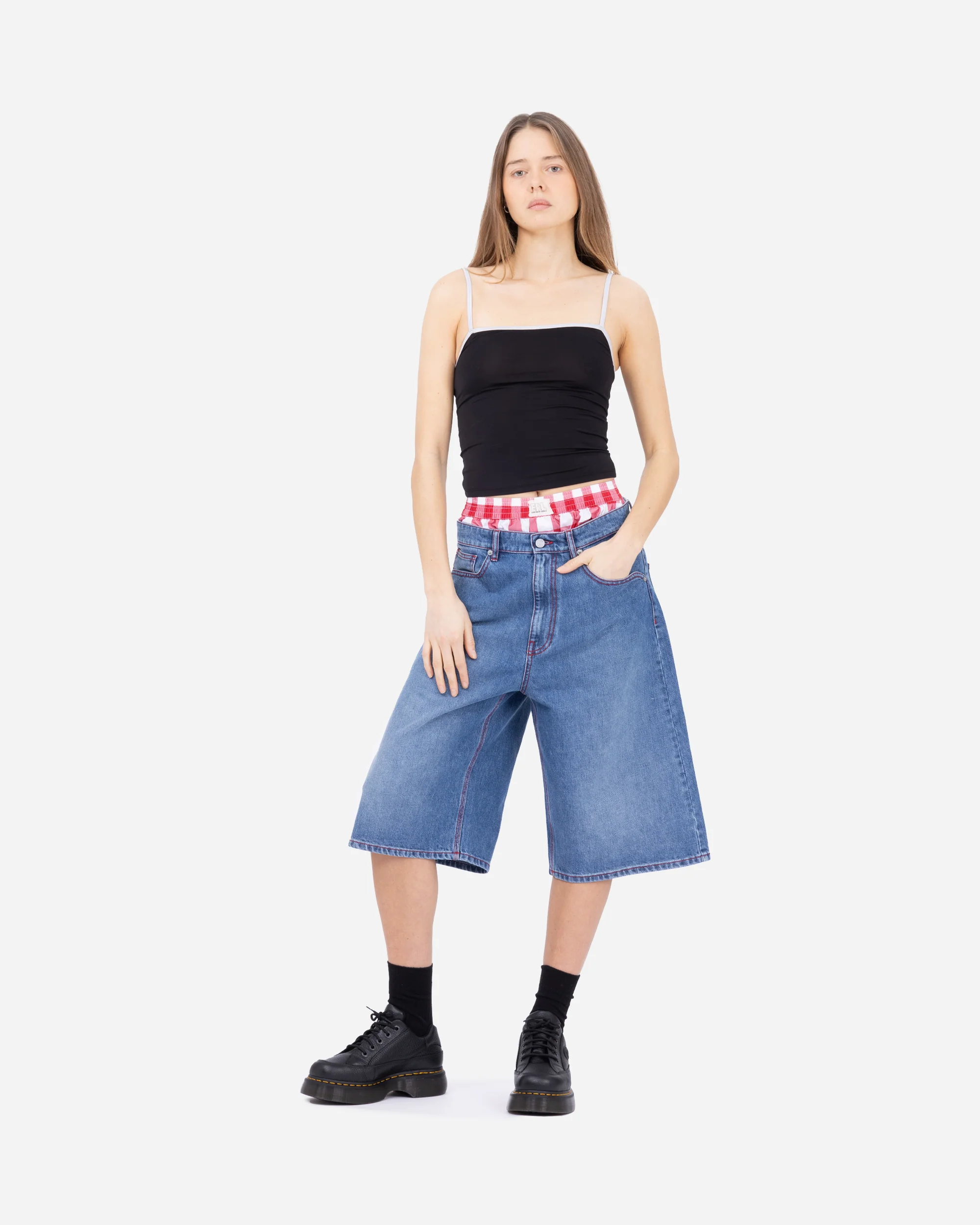 Denim Indiana Skate Shorts - Image 6