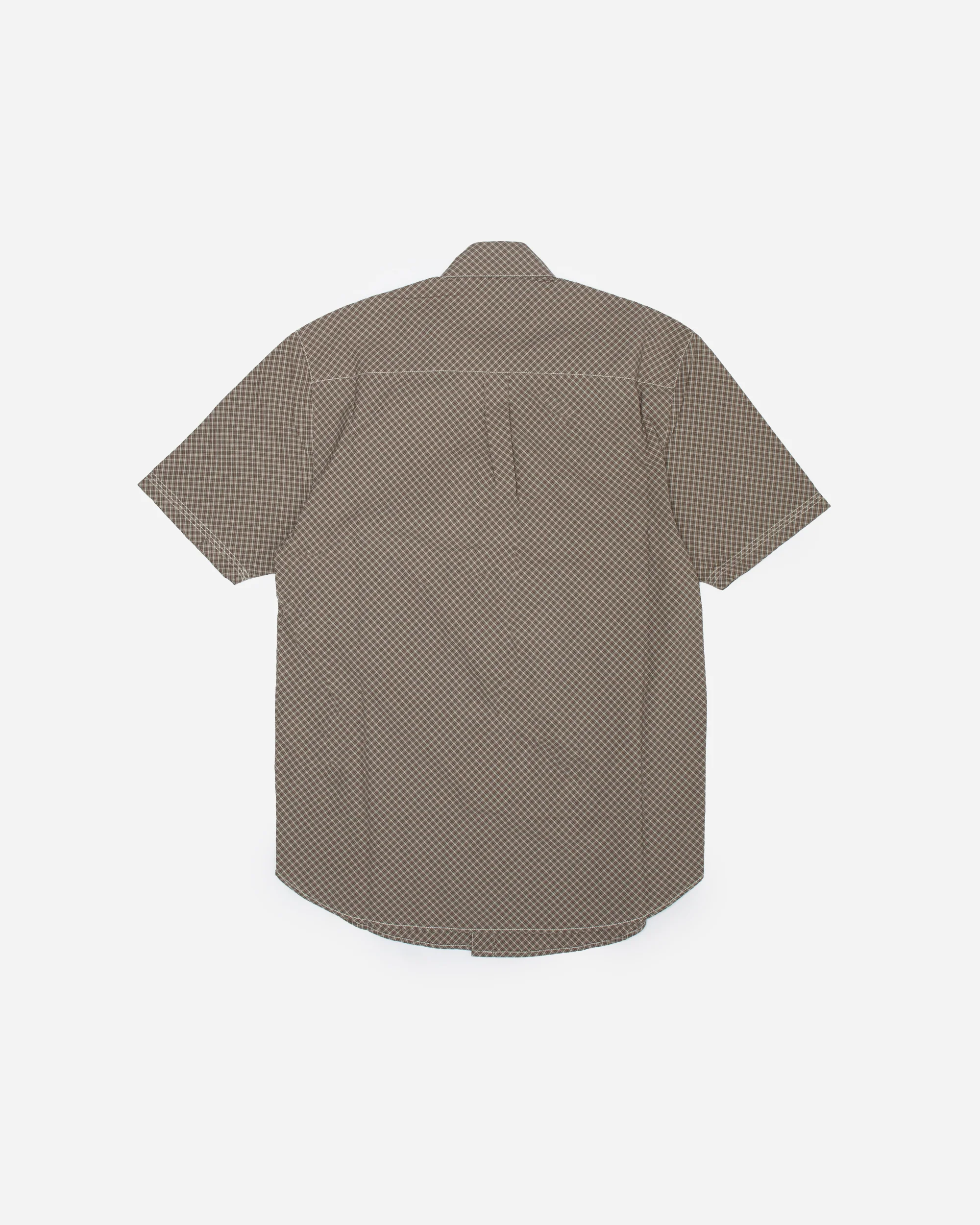 Mini Plaid Short Sleeve Shirt - Image 3