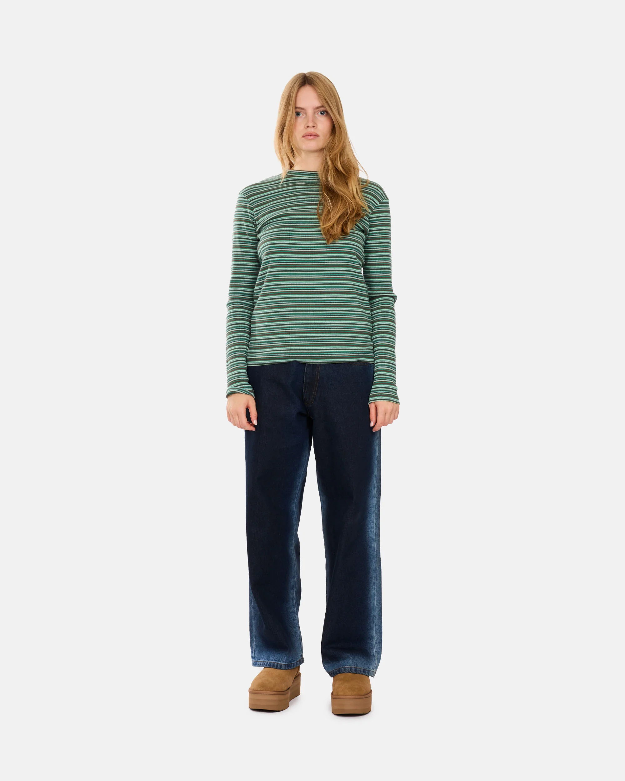 Striped Long Sleeved T-shirt - Image 2