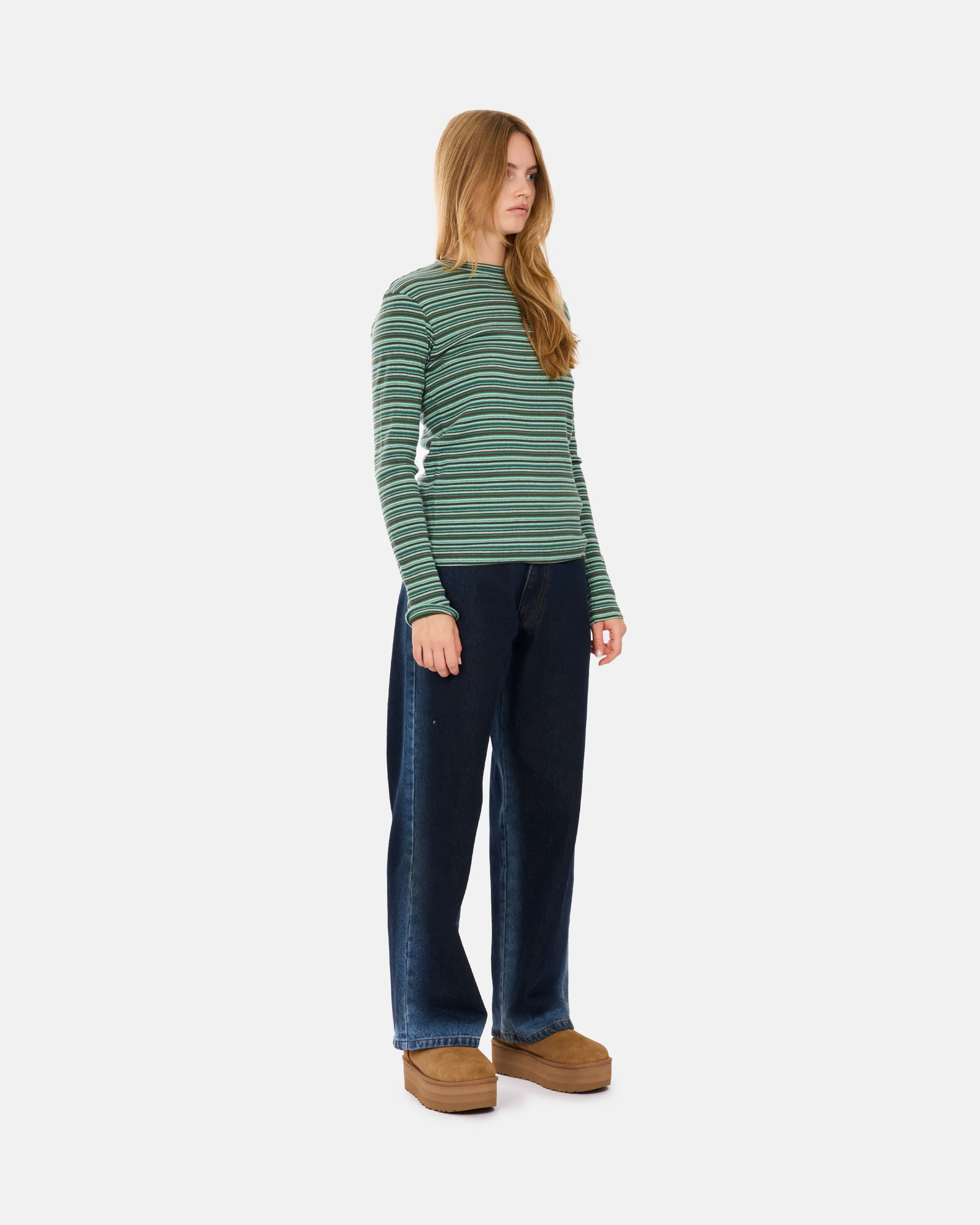 Striped Long Sleeved T-shirt - Image 3
