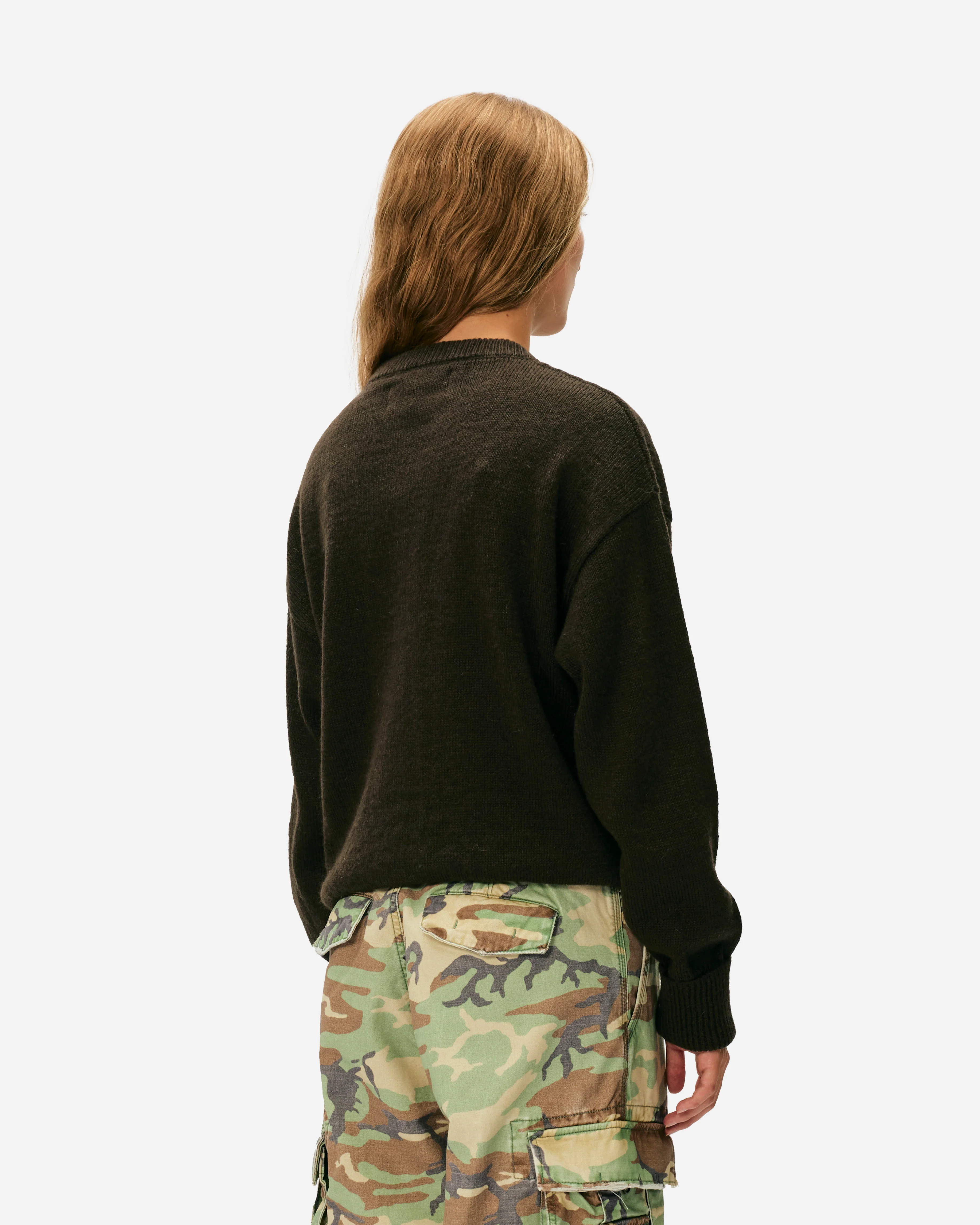 Unisex HAHAHAH Wool Mohair Sweater - Image 5