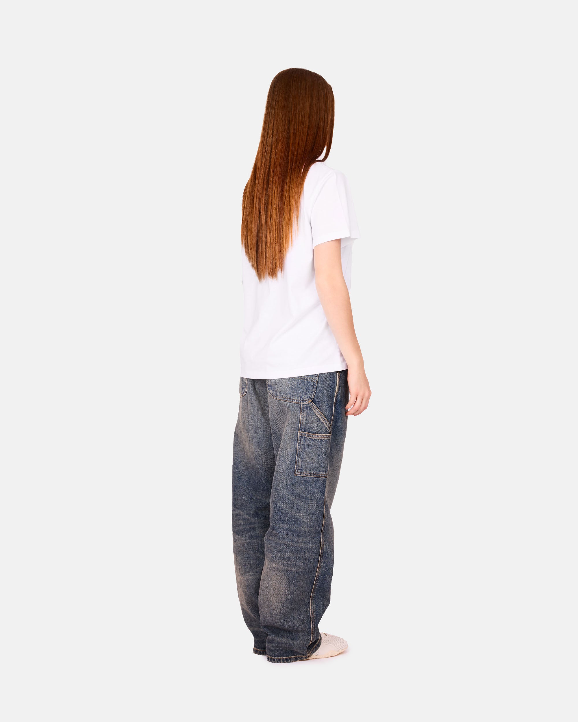Basic Cotton Jersey T-shirt Boots Print - Image 4