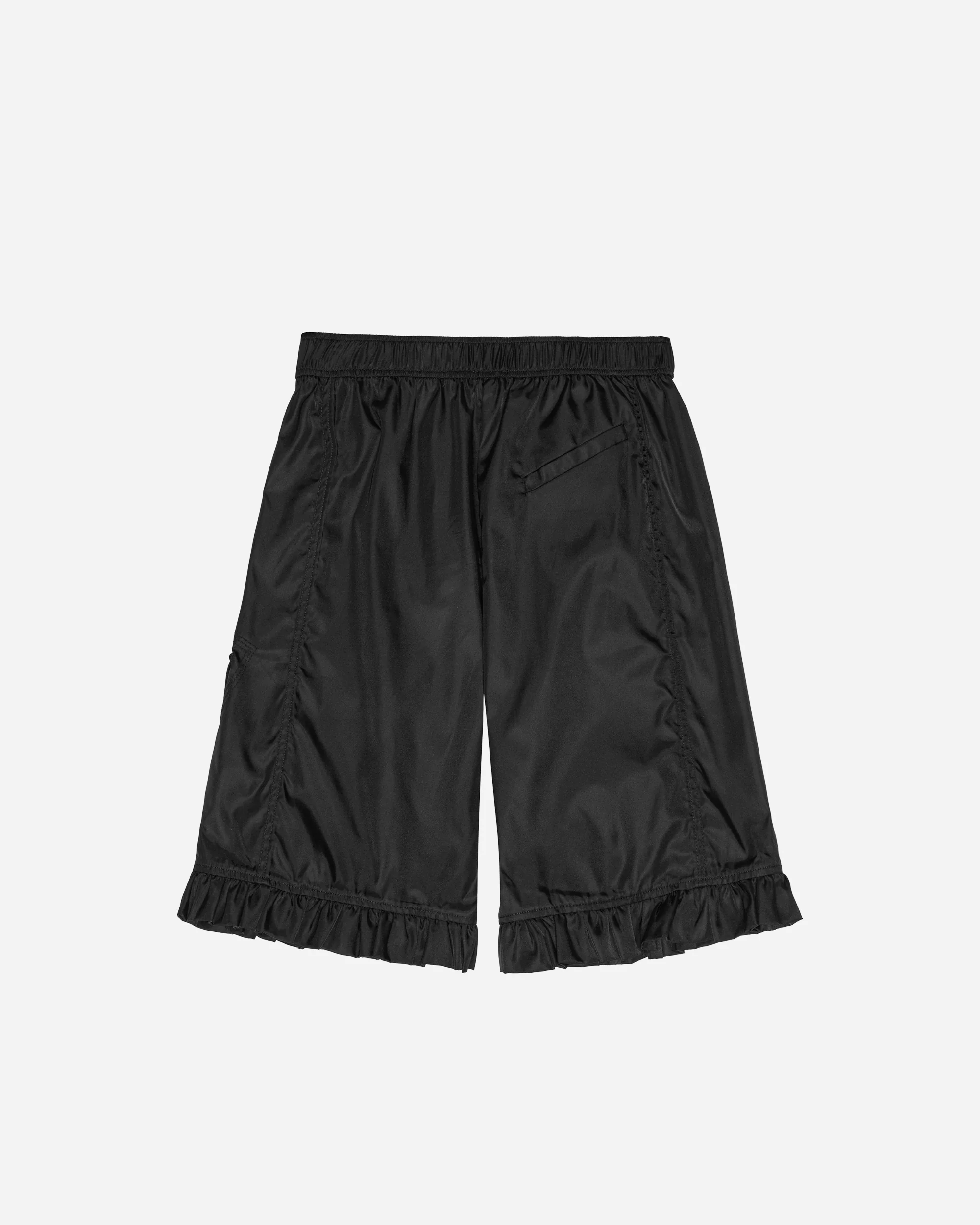 Duchesse Nylon Midi Shorts med volang - Image 3