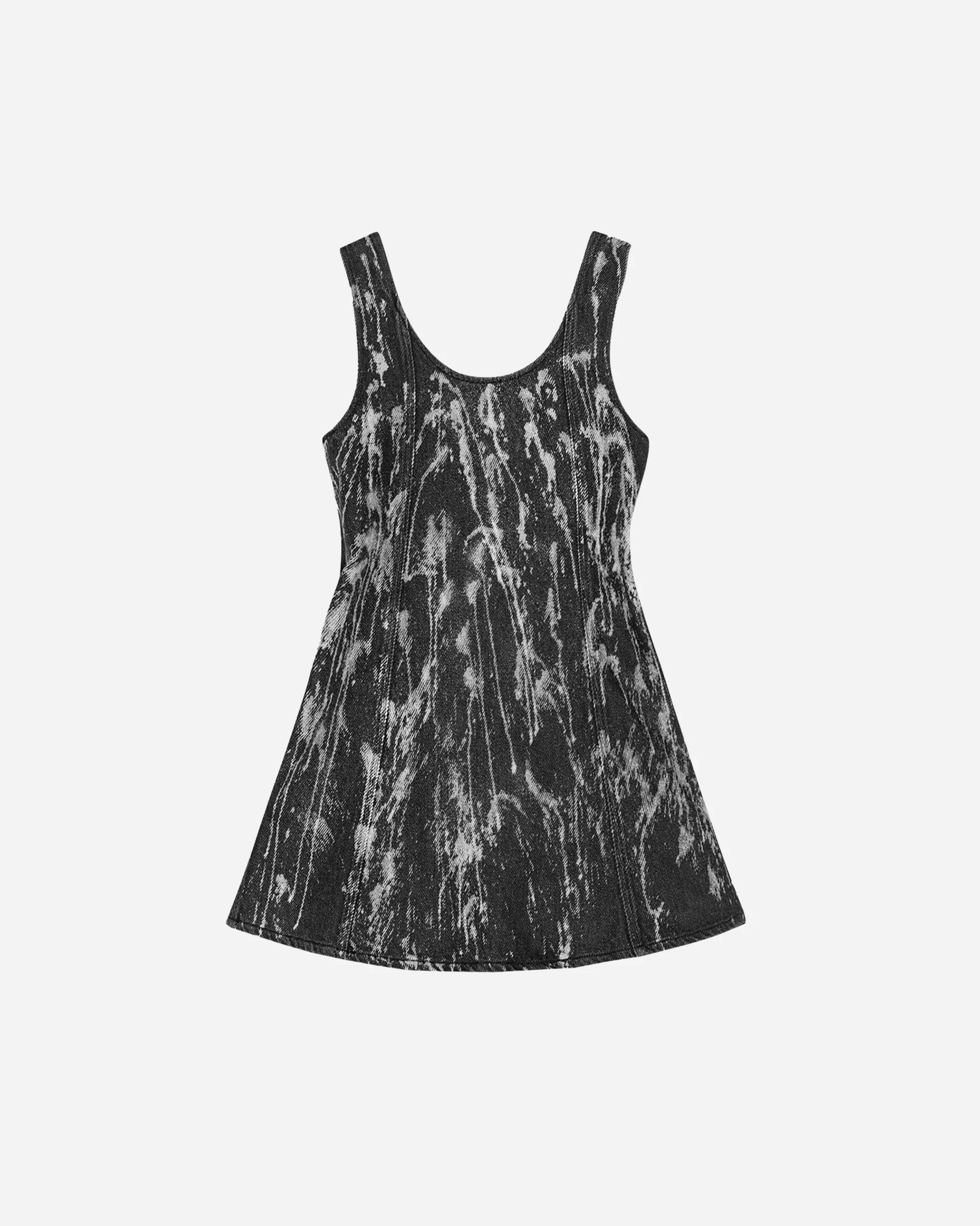 Heavy Denim Mini Dress - Image 3