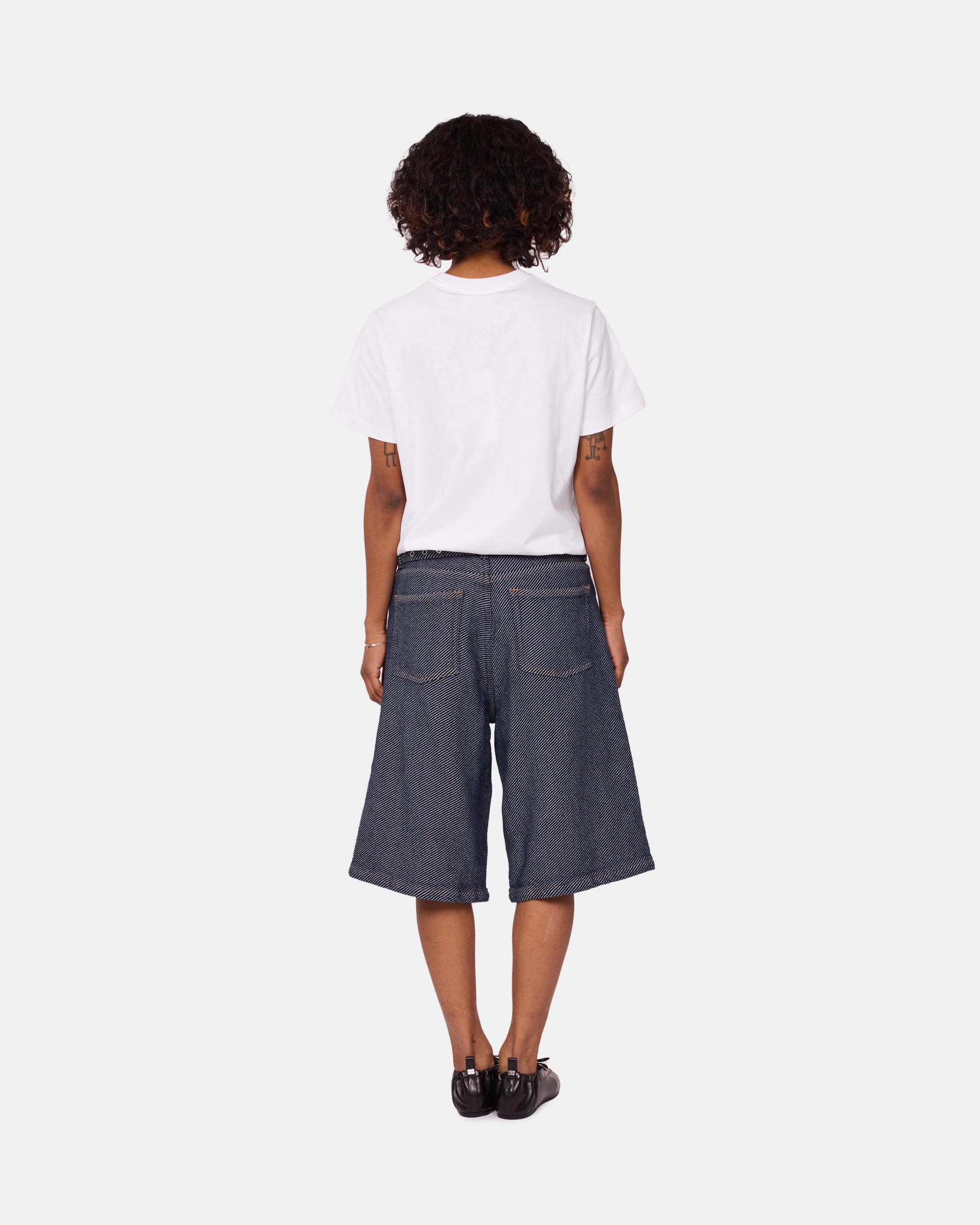 Heavy Twill Denim Shorts - Image 6