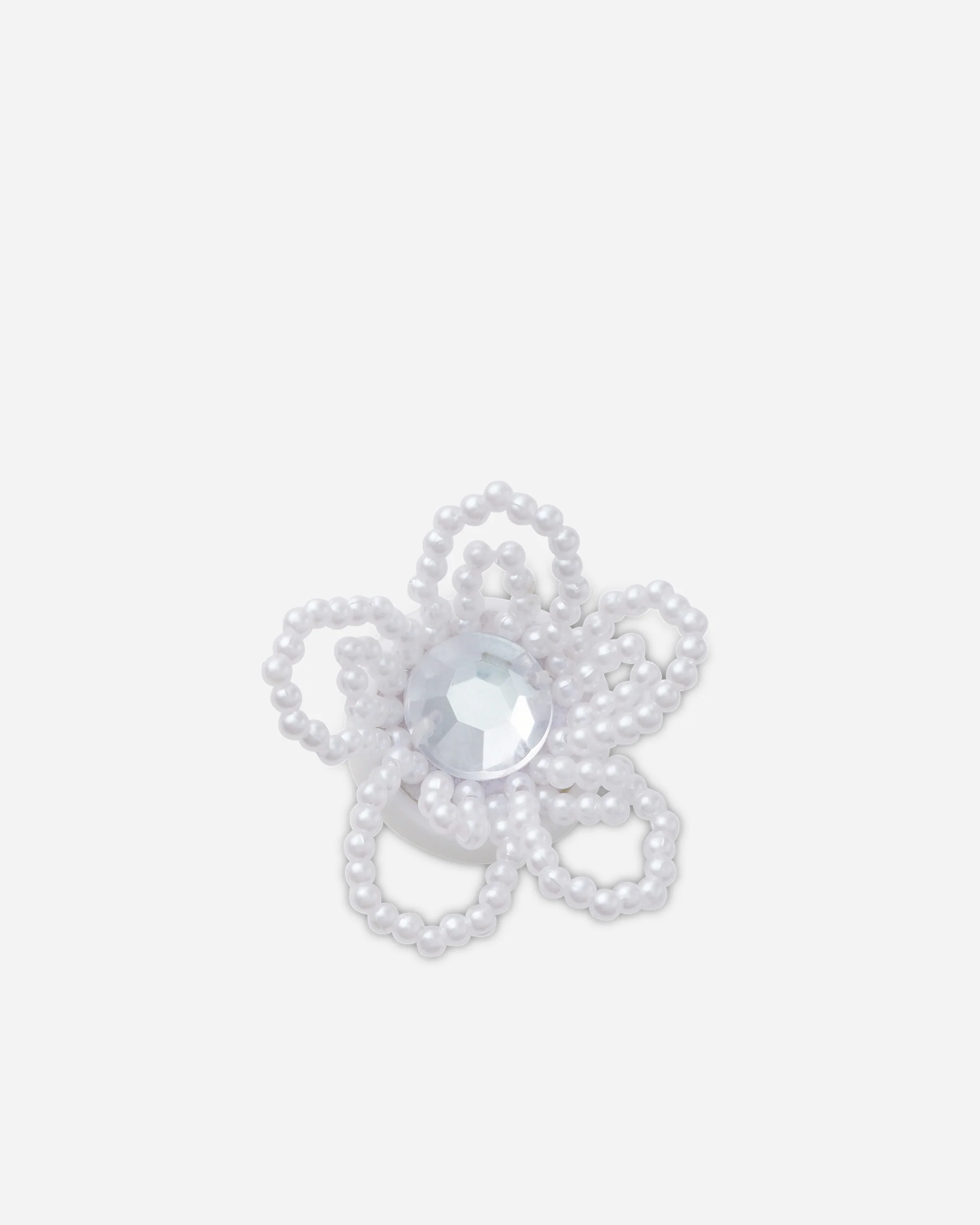 Jibbitz Beaded Pearl Flower