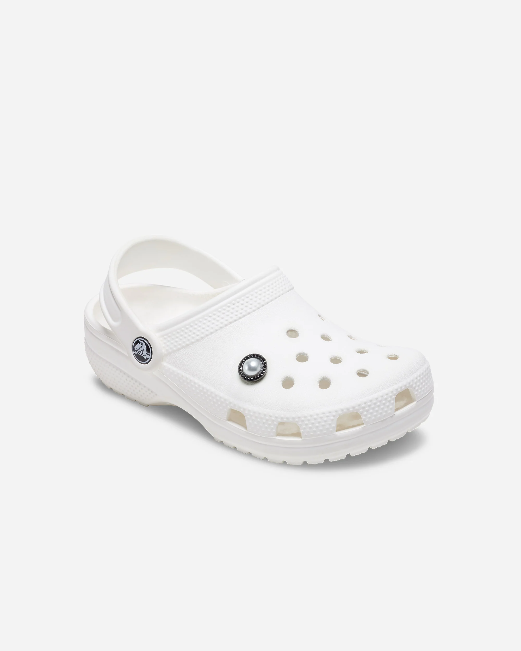 Jibbitz Pearl with Black Gem Base - Image 2