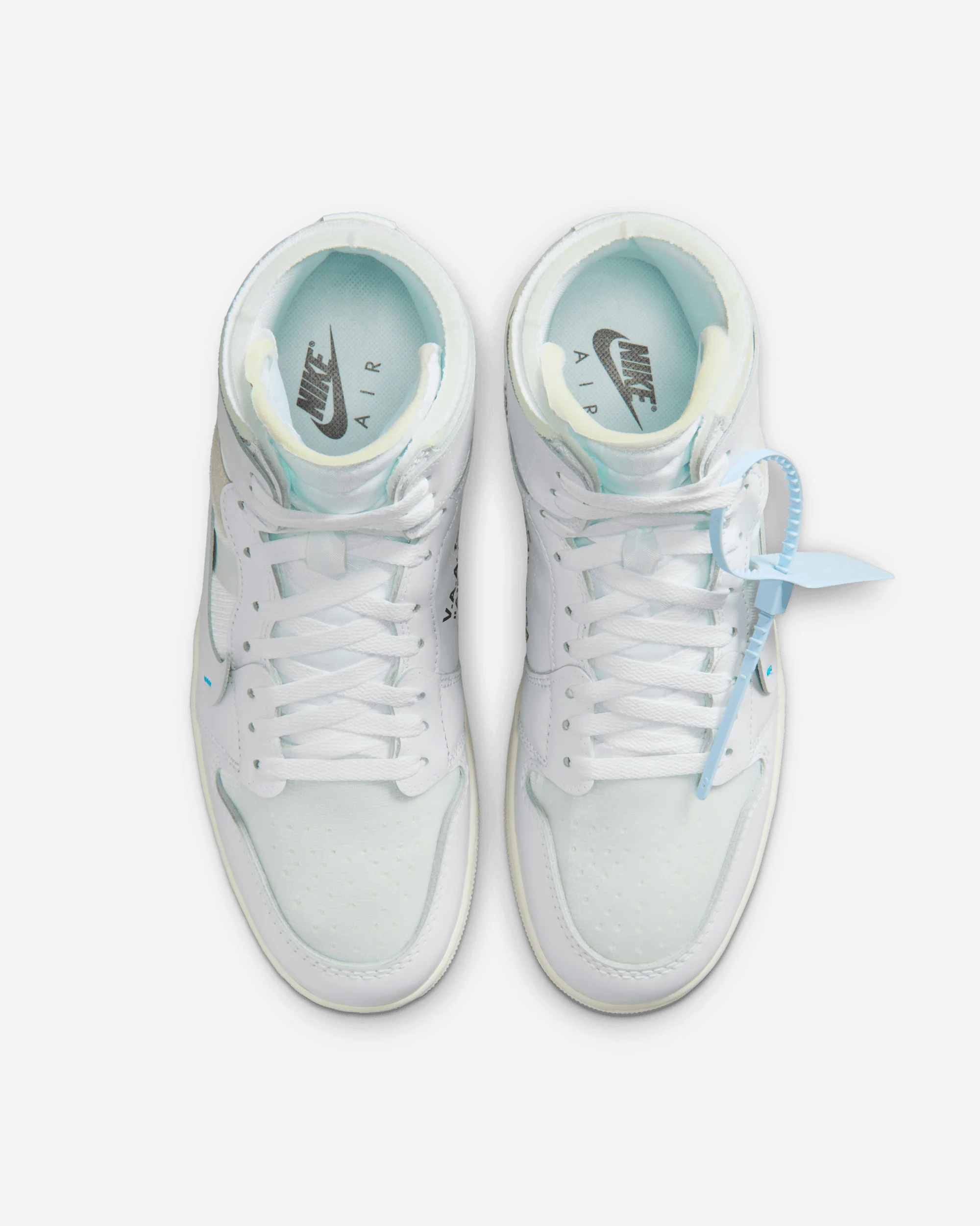 Air Jordan 1 Retro High Virgil Abloh Archive "Alaska" - Image 3