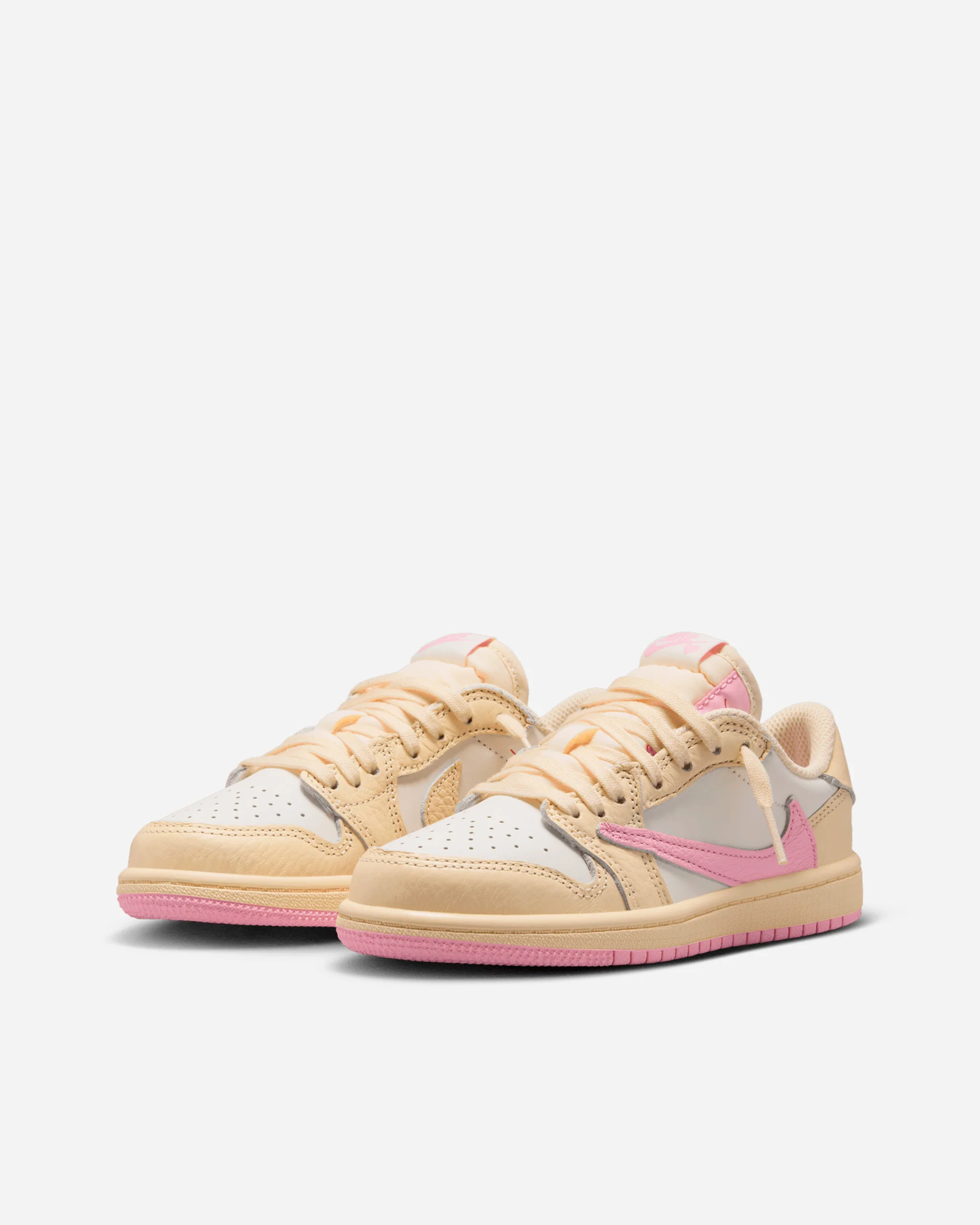 Jordan Brand x Travis Scott Air Jordan 1 Low OG "Shy Pink" (kids) - Image 2