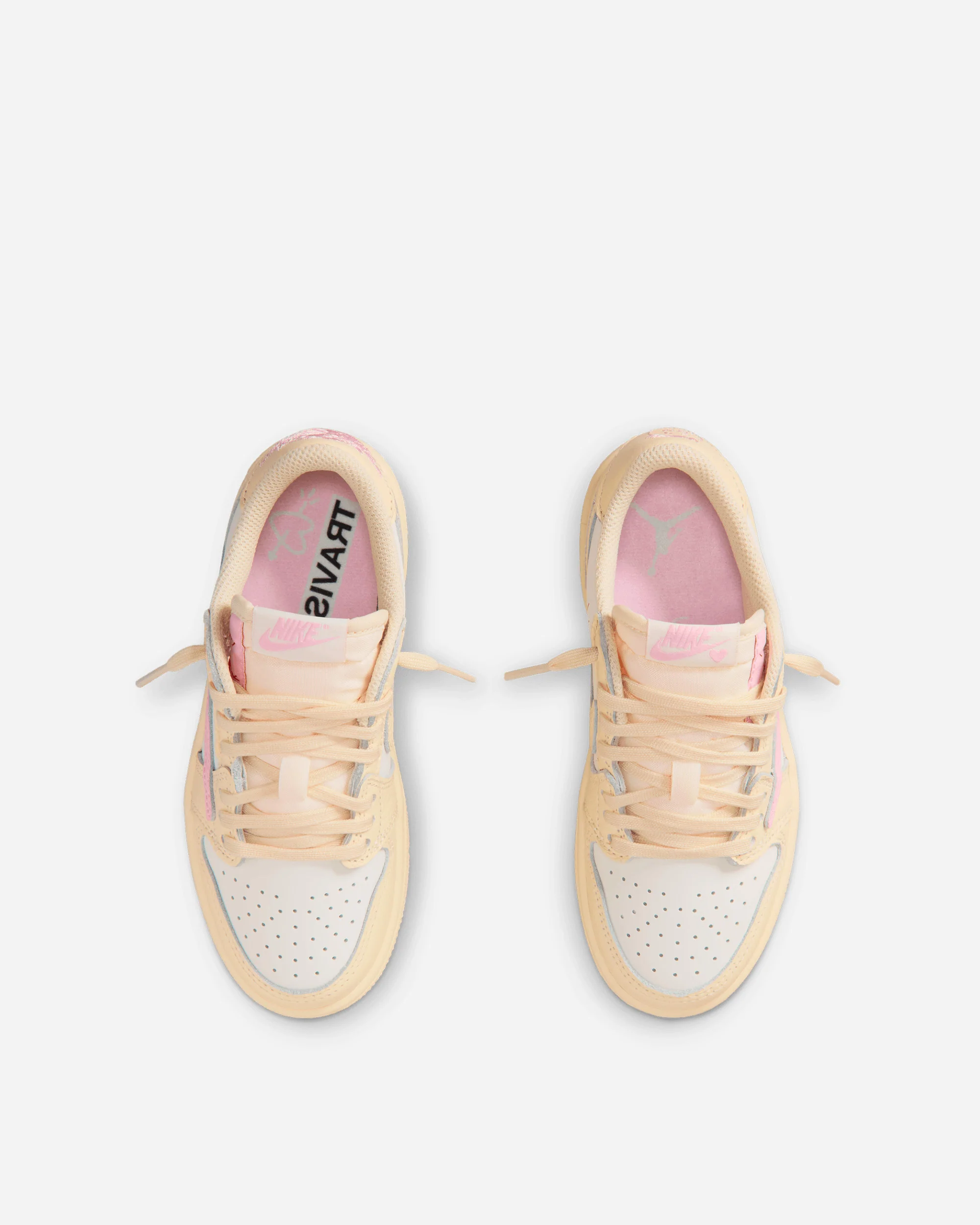Jordan Brand x Travis Scott Air Jordan 1 Low OG "Shy Pink" (kids) - Image 3