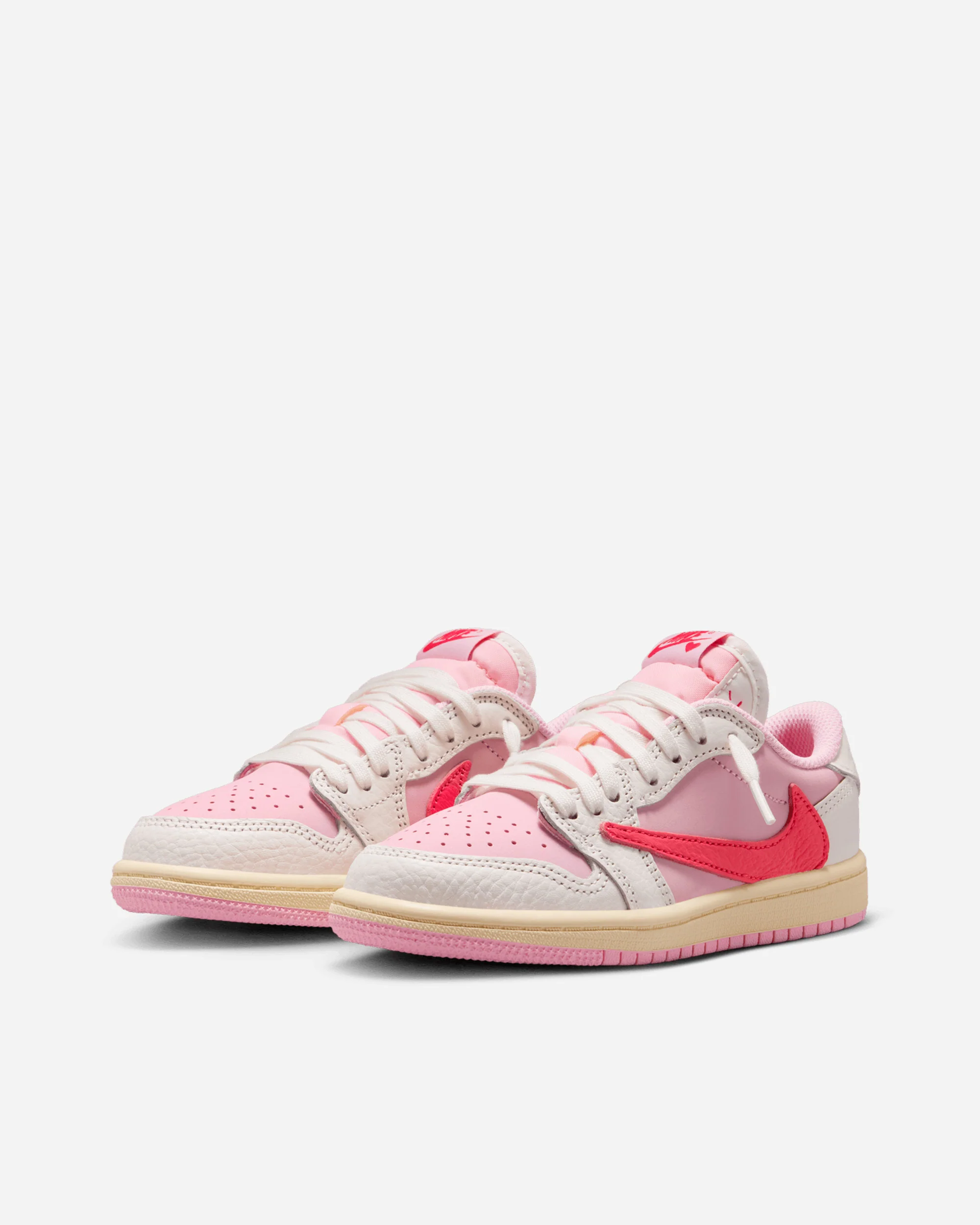 Jordan Brand x Travis Scott Air Jordan 1 Low OG "Tropical Pink" (kids) - Image 2