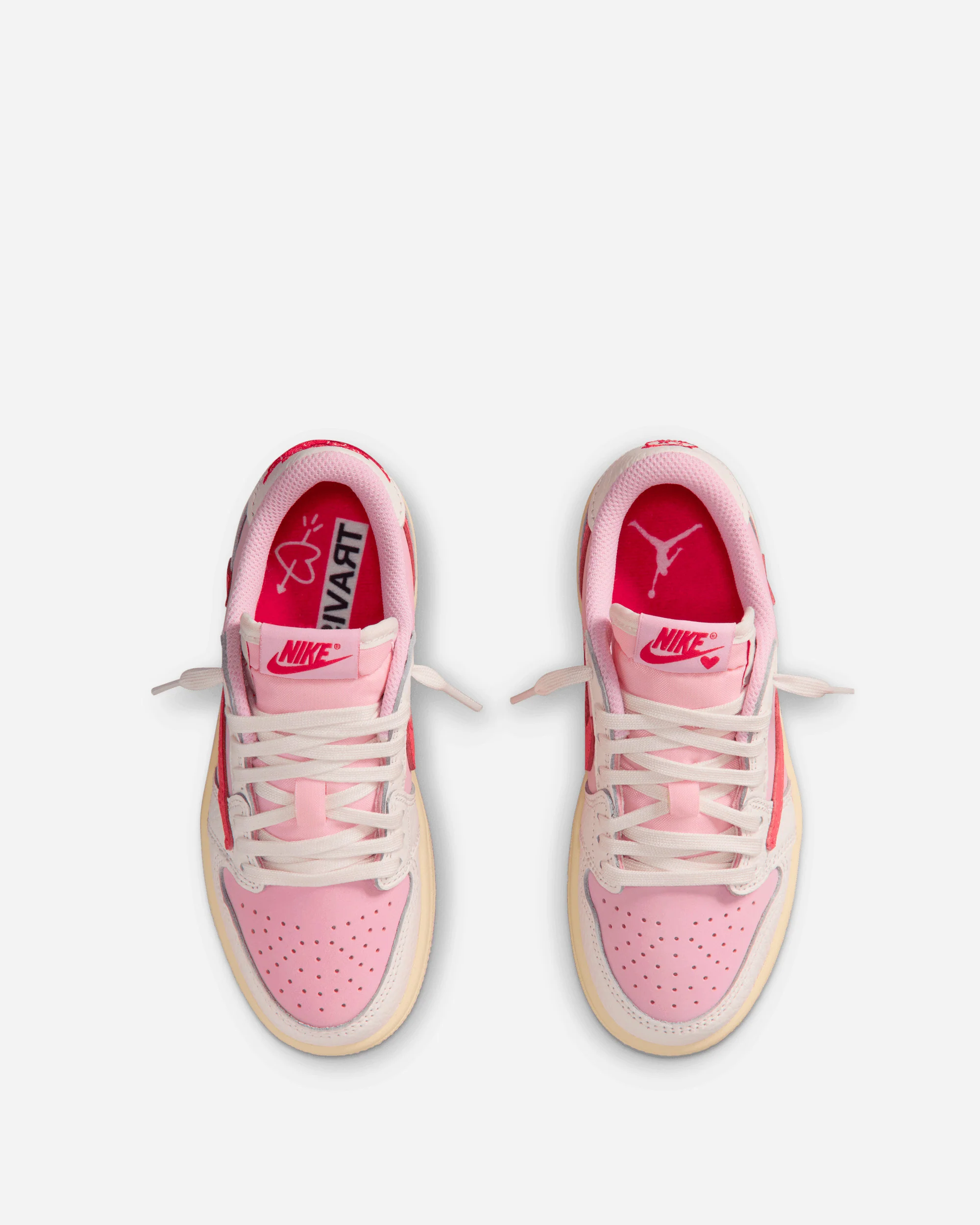 Jordan Brand x Travis Scott Air Jordan 1 Low OG "Tropical Pink" (kids) - Image 3