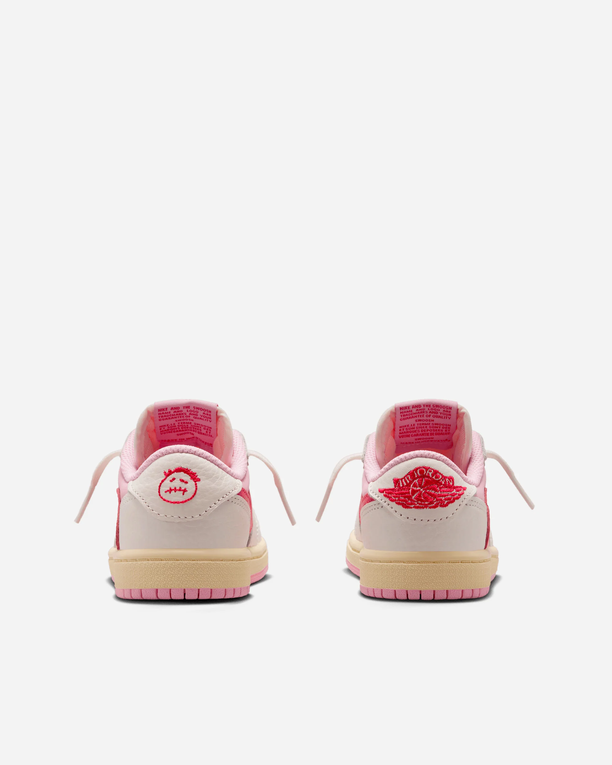 Jordan Brand x Travis Scott Air Jordan 1 Low OG "Tropical Pink" (kids) - Image 4