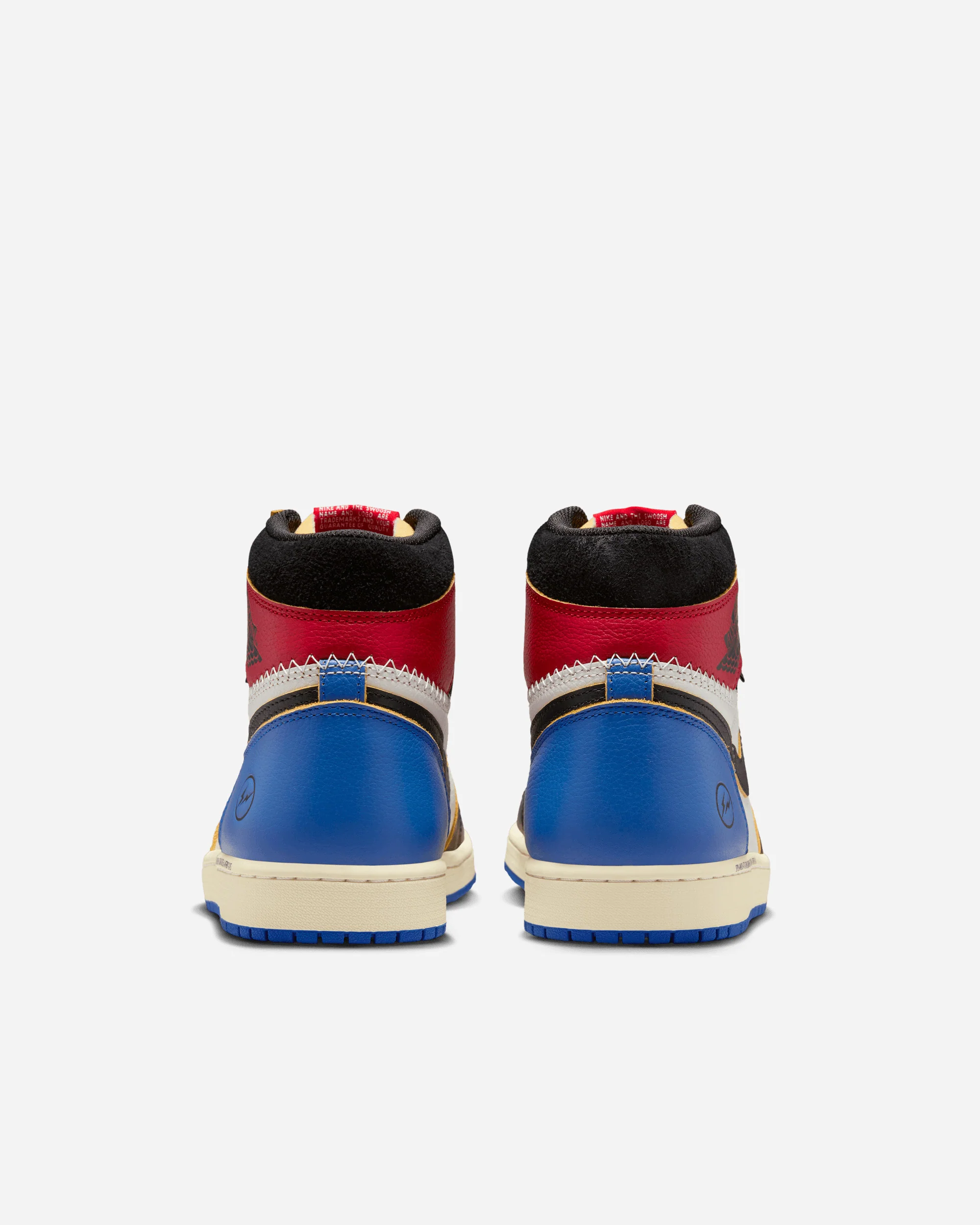 Jordan Brand x Union LA x Fragment Design Air Jordan 1 High ‘Varsity Red & Sport Royal’ - Image 4