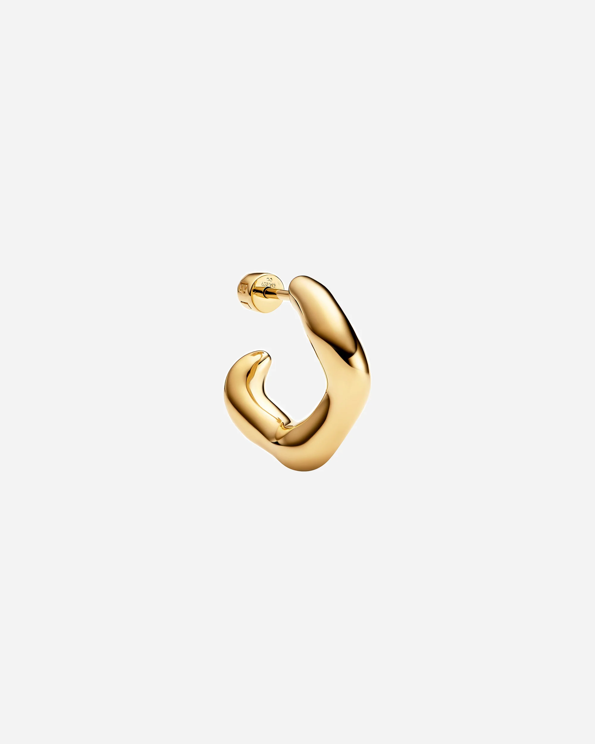 Anil Hoop Small Gold - Right