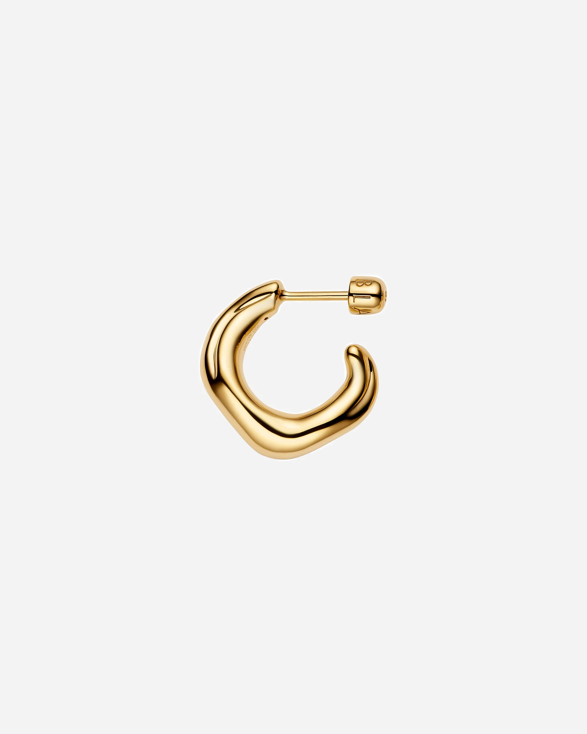 Anil Hoop Small Gold - Right - Image 3