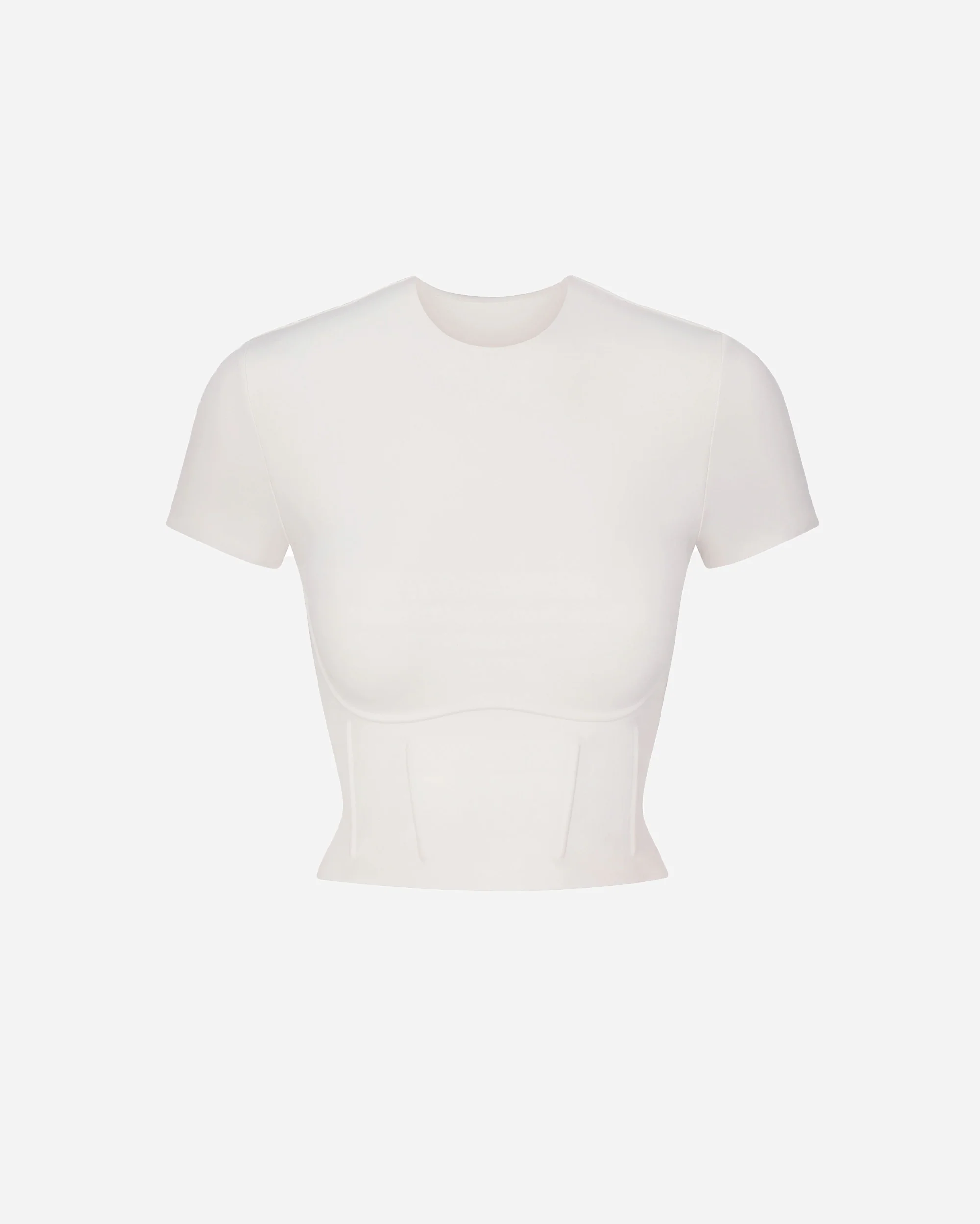 NikeSKIMS Matte Corset Short Sleeve Crop Top