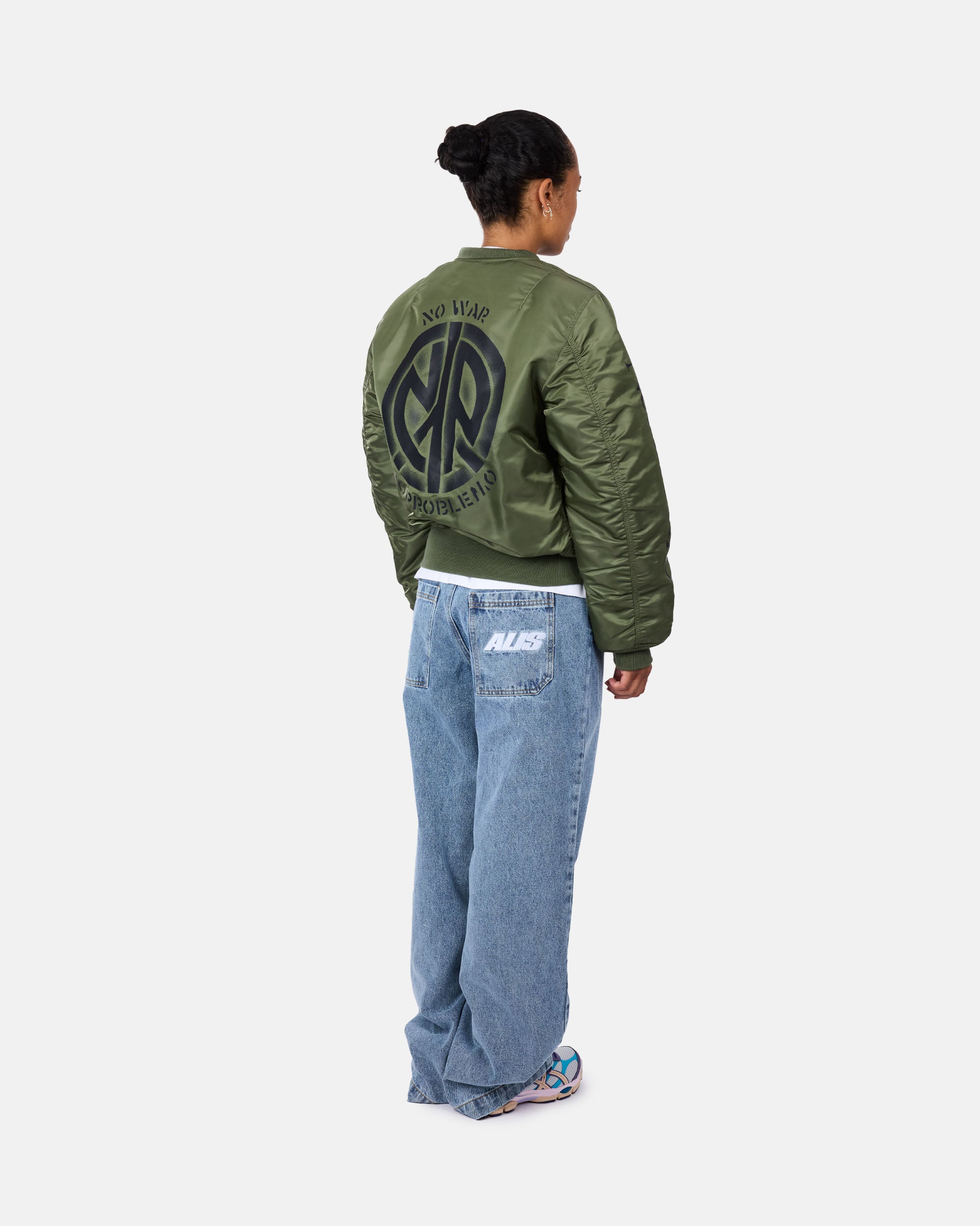 Alpha Industries No War MA-1 Jacket - Image 5