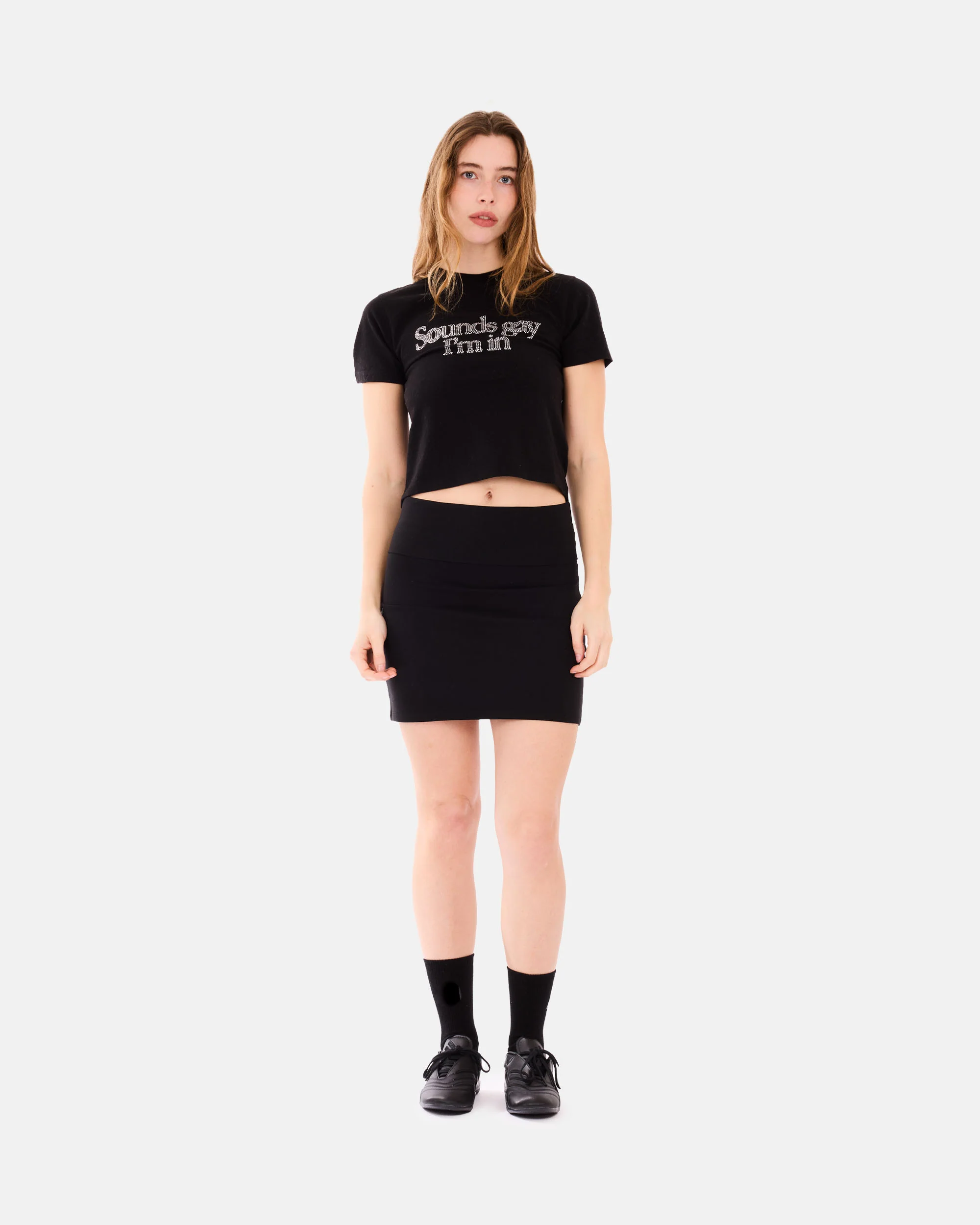 Core Foldover Mini Skirt - Image 2