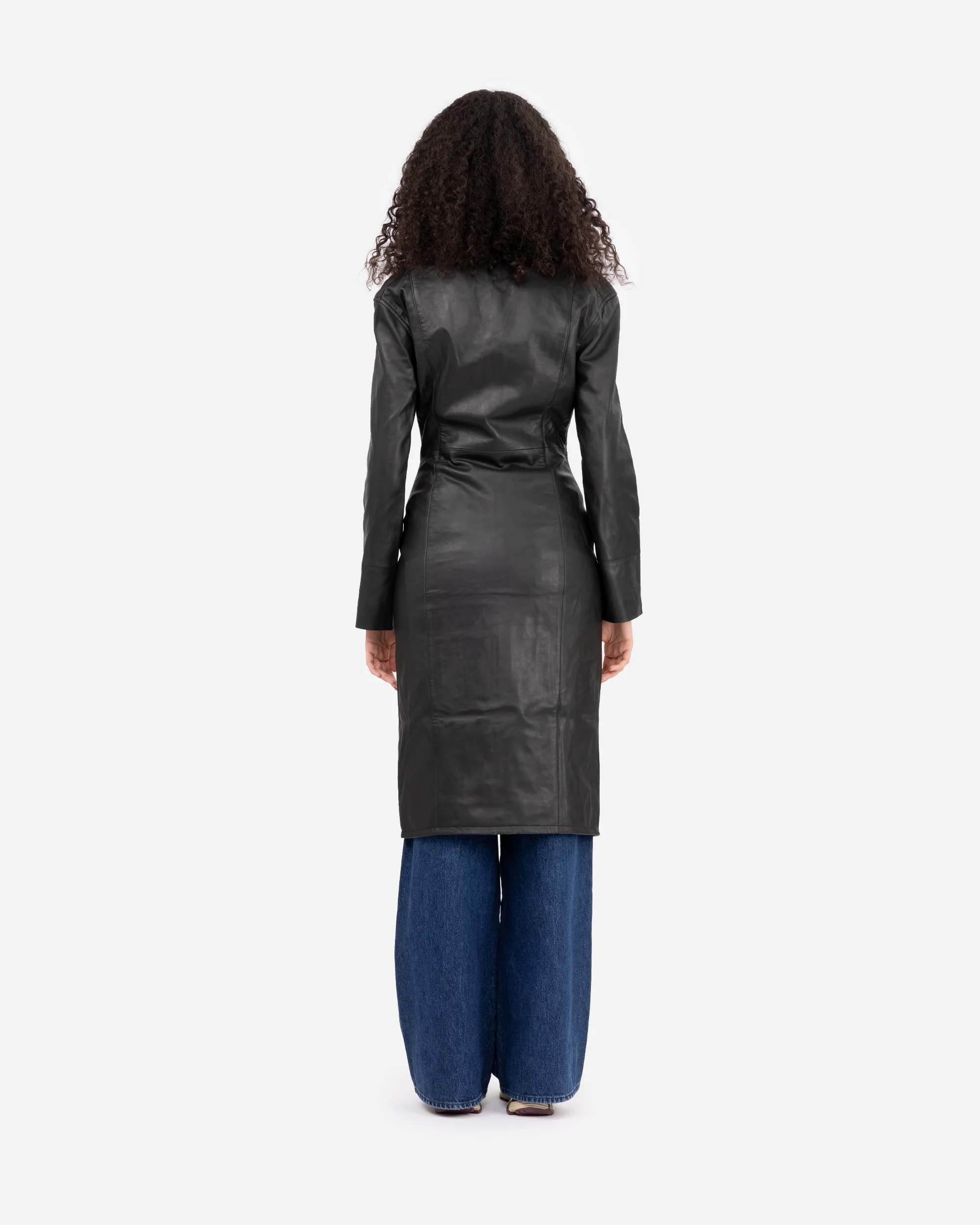 Glory Leather Dress - Image 3