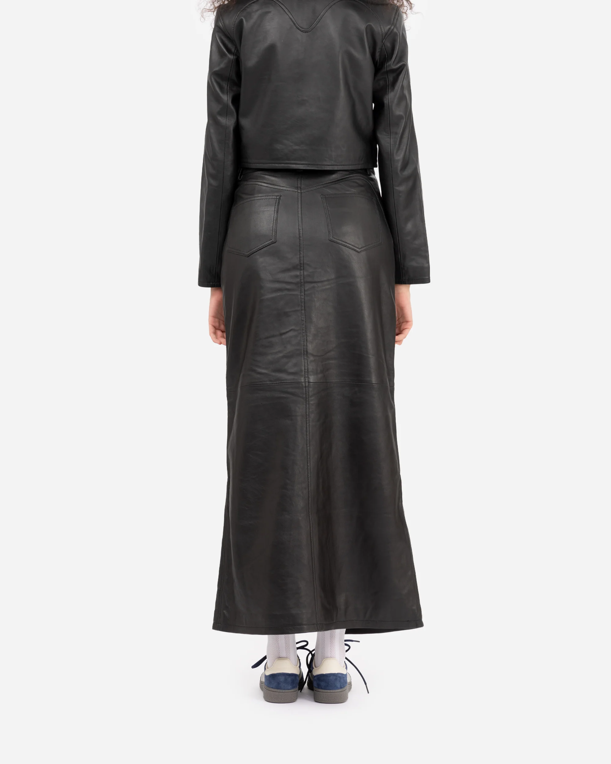 Roadie Leather Skirt - Image 4