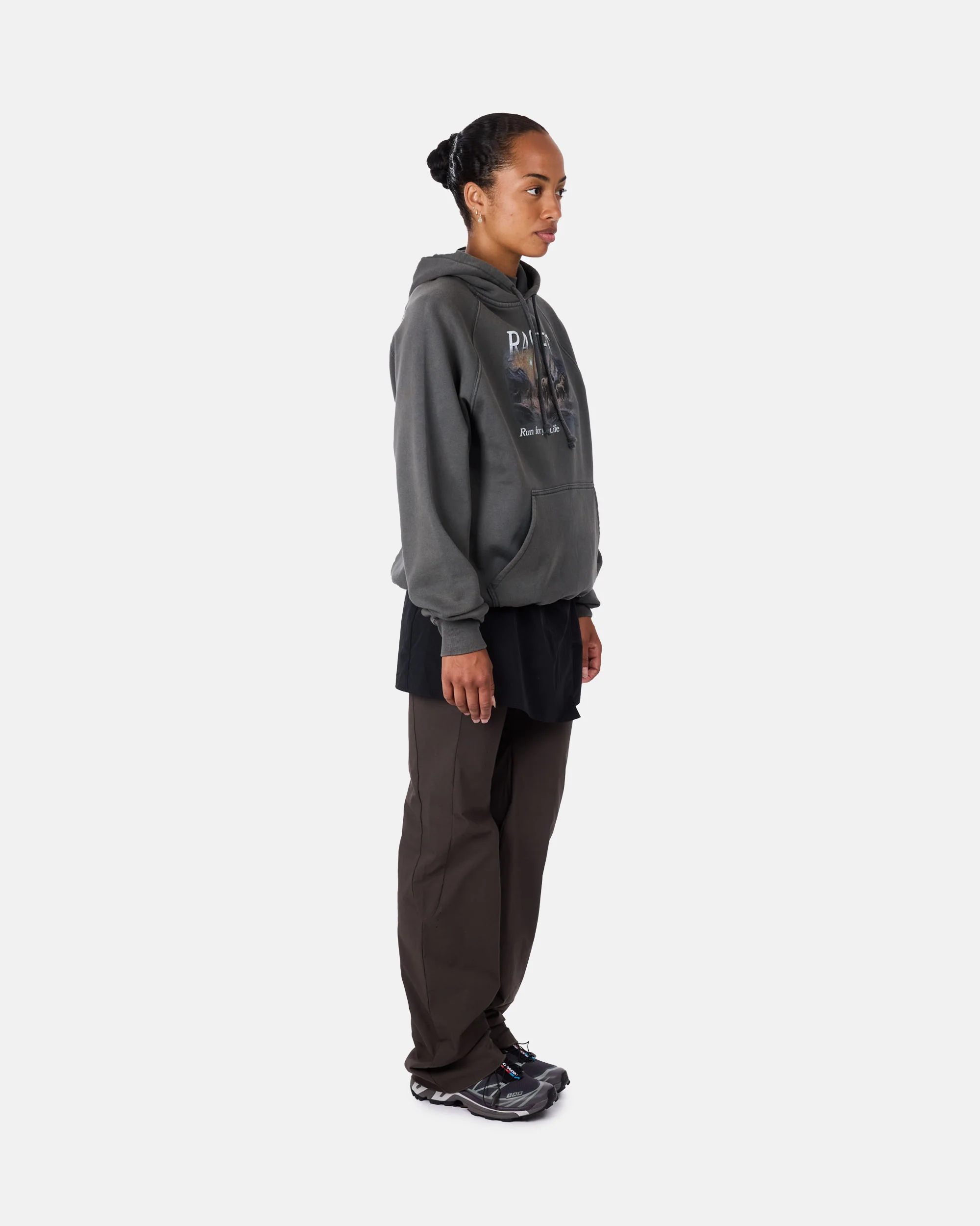 Horses Raglan Hoodie - Image 3