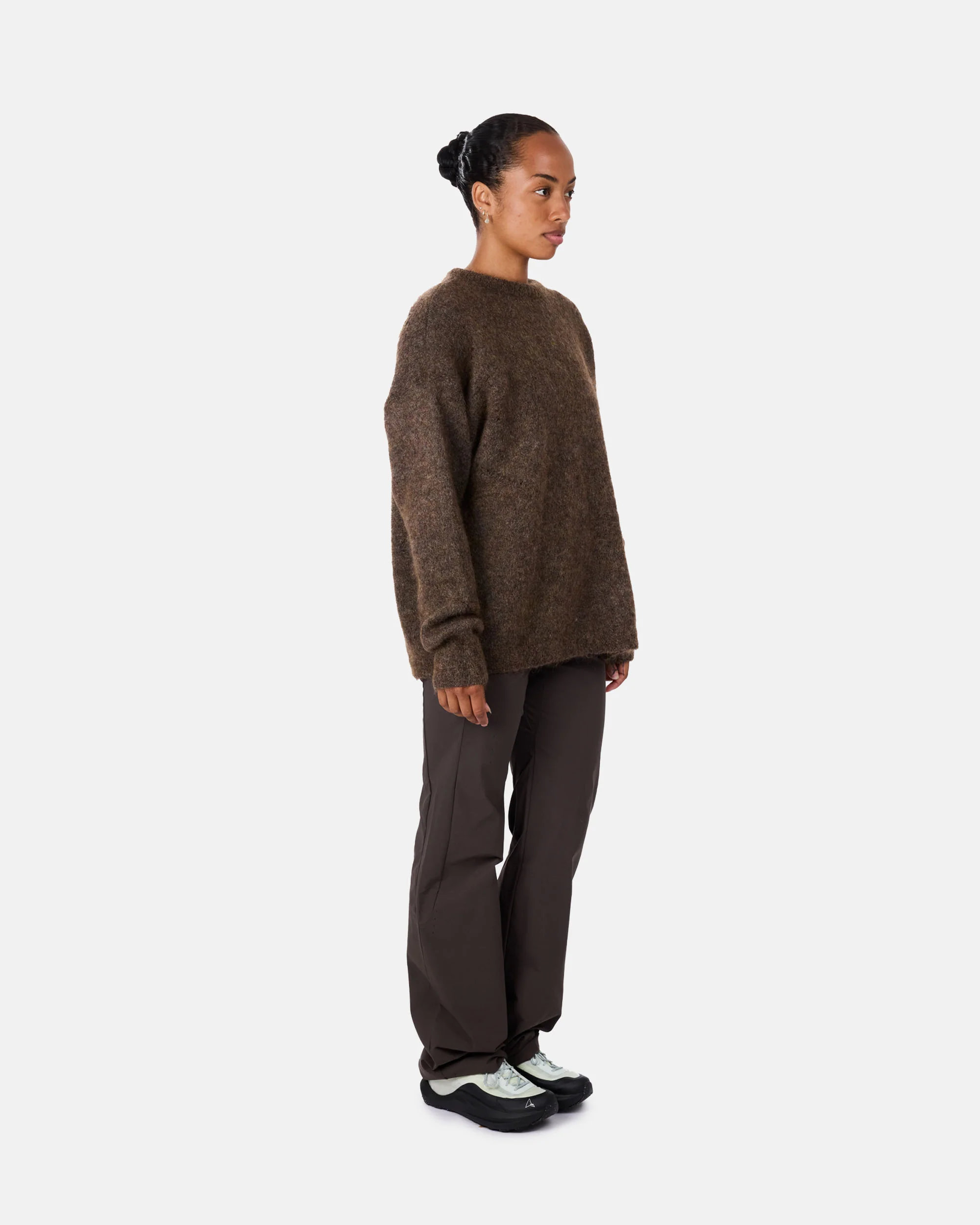 Dropstitch Mohair Knit Crewneck - Image 3