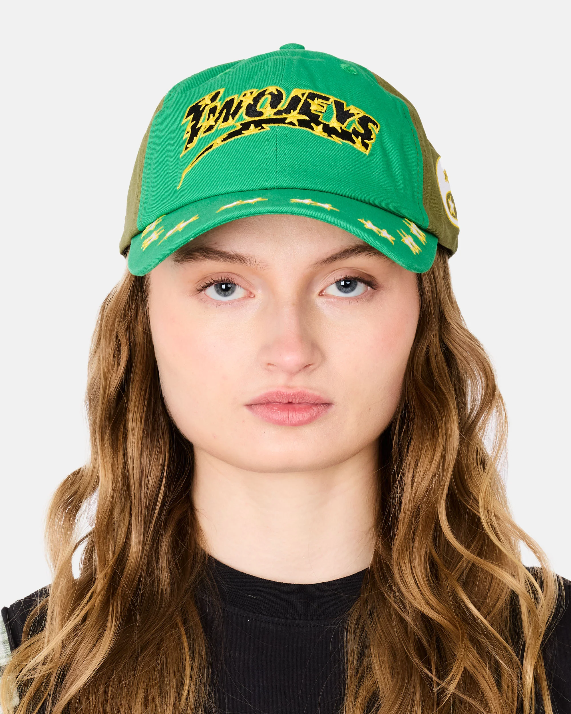 Embroidered Green Dad Cap - Image 2