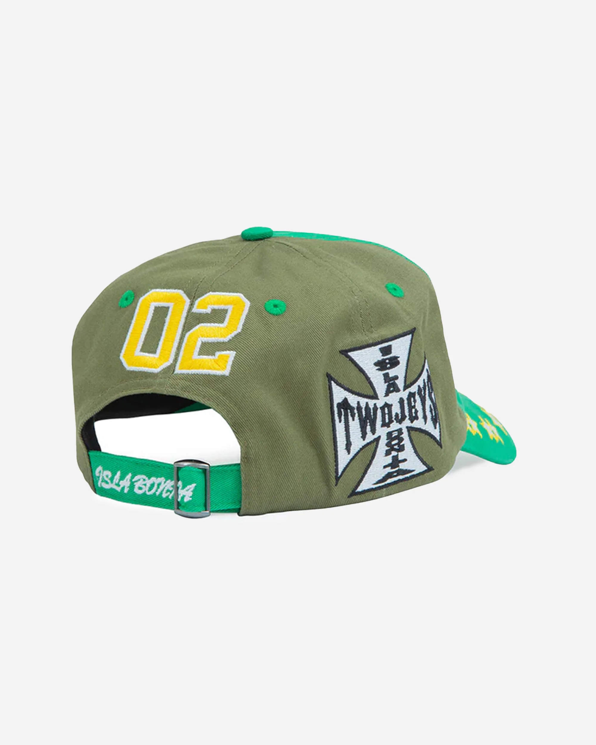 Embroidered Green Dad Cap - Image 3
